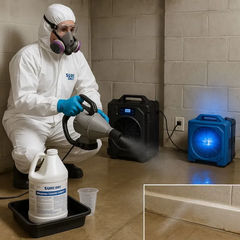 Sanitization and Odor Removal process in Anderson Mill, TX